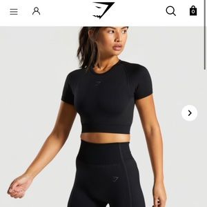 NWT Gymshark Crop Top